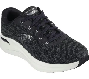 SKECHERS Arch Fit 2.0 - Road Wave PRETO / BRANCO Fashion