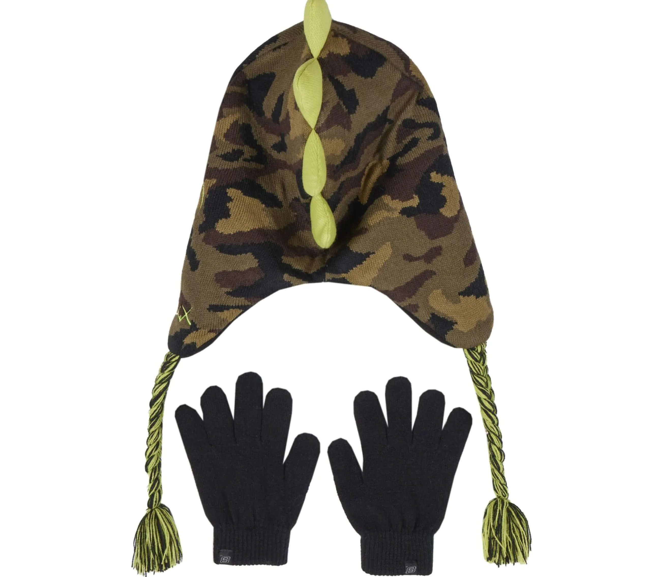 camouflage_trex_hat_and_g_1.webp SKECHERS Camouflage T-rex Hat And Glove Set CAMUFLADO Flash Sale