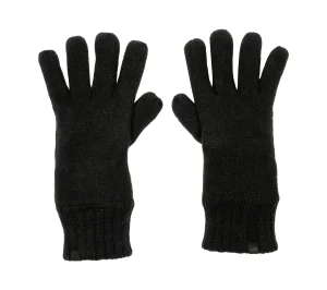 SKECHERS Contrast Knit Gloves - 1 Pair PRETO Fashion