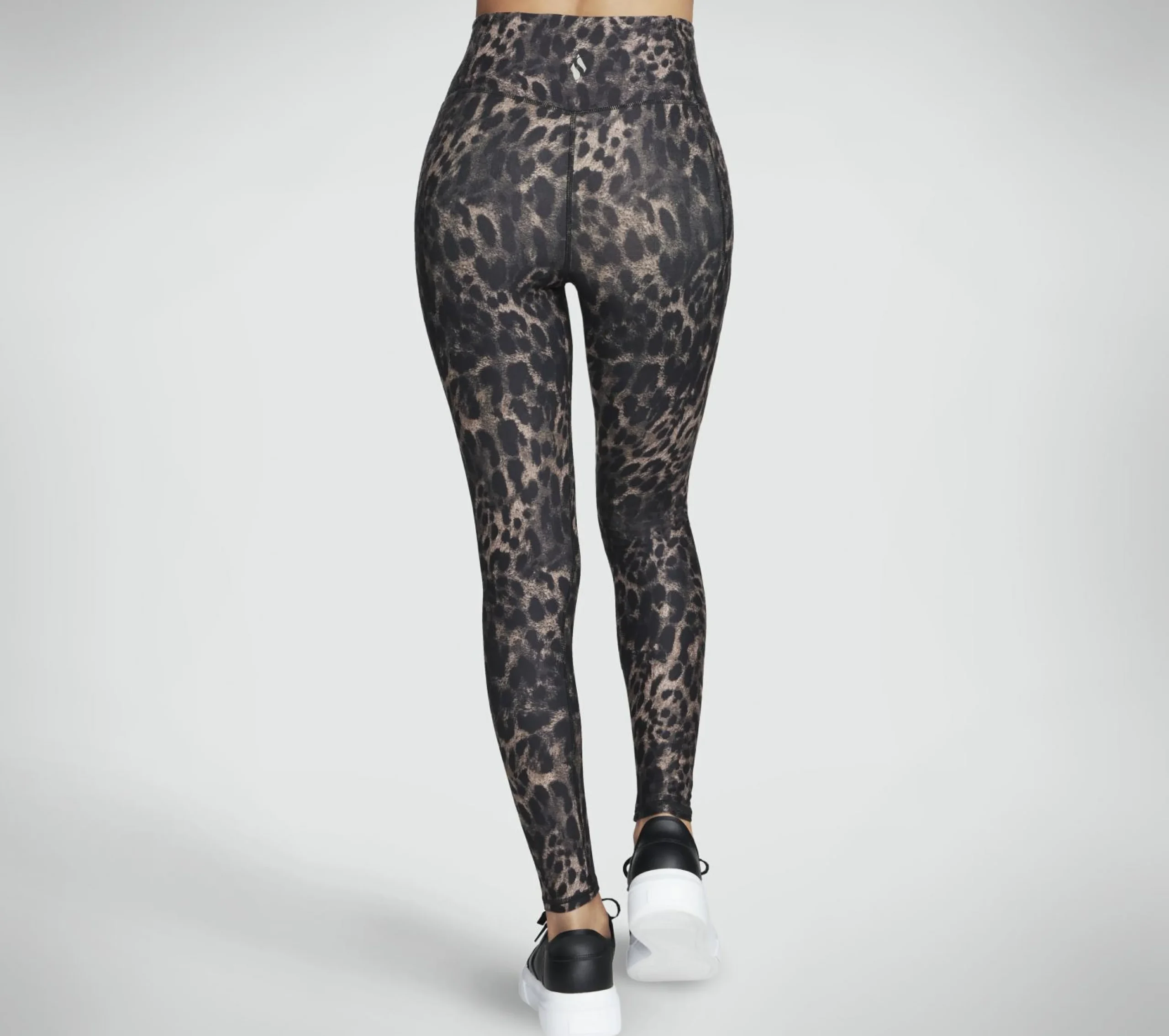 diamond_brushed_cheetah_h_1.webp SKECHERS Diamond Brushed Cheetah High Waisted Legging NATURAL / TAUPE Clearance