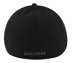 SKECHERS Diamond S Stretch Fit Hat PRETO Best Sale