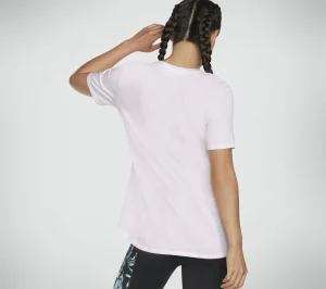 SKECHERS Diamond Wash Hatha Scoop Neck Tunic Tee ROXO / LAVANDA Fashion