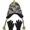 SKECHERS Dino Camo Jacquard Hat And Glove Set VERDE Flash Sale