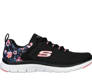 SKECHERS FLEX APPEAL 4.0 - LET IT BLOSSOM PRETO / MULTICOR Cheap