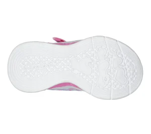 SKECHERS Flutter Heart Lights - Kind Spirit LAVANDA / ROSA CHOQUE Clearance
