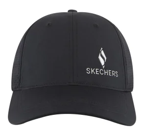 SKECHERS Foil Diamond S Baseball Hat PRETO Cheap