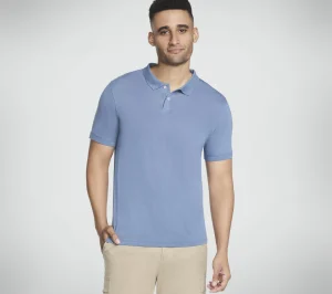 SKECHERS GO DRI Pima Signature Polo DENIM Online