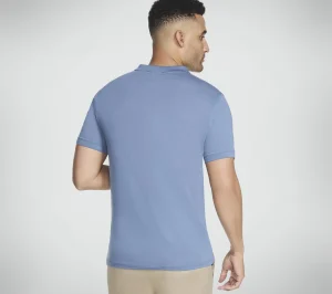 SKECHERS GO DRI Pima Signature Polo DENIM Online