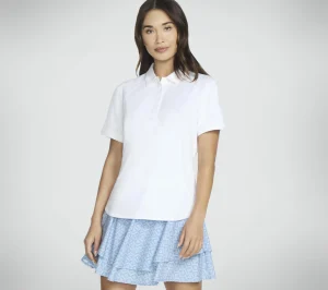 SKECHERS GO DRI SWIFT Club Polo BRANCO Cheap