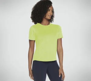 SKECHERS GO DRI SWIFT Tee NATURAL / LIMA Store