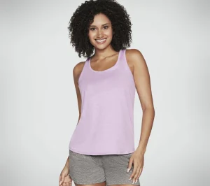 SKECHERS GO DRI SWIFT Tunic Tank ROXO / VIOLETA Flash Sale