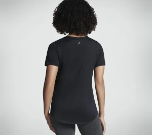 SKECHERS GO DRI Swift Tunic Tee PRETO Hot