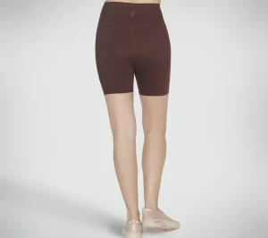 SKECHERS GO SCULPT 6 Inch Bike Short BORDÔ / CASTANHO Cheap