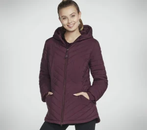 SKECHERS GO SHIELD Everyday Parka ROXO Store