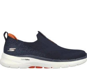SKECHERS GO WALK 6 NAVY / LARANJA Sale