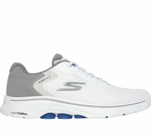 SKECHERS GO WALK 7 - The Construct BRANCO / CINZENTO Fashion