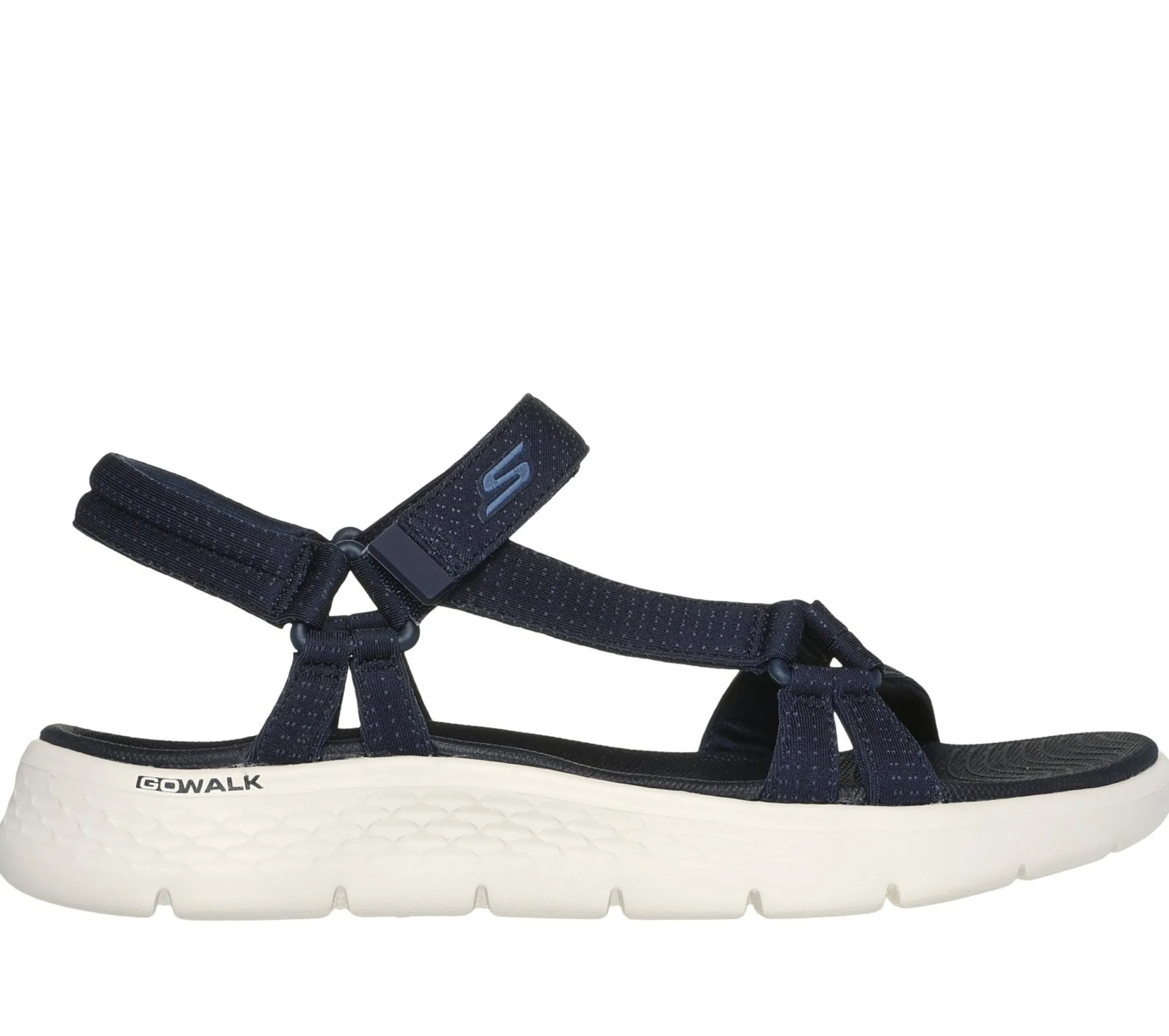 go_walk_flex_sandal__subl_0.webp SKECHERS GO WALK Flex Sandal - Sublime NAVY Discount