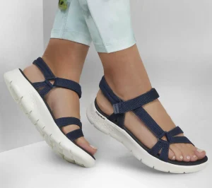 SKECHERS GO WALK Flex Sandal - Sublime NAVY Discount
