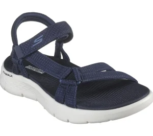 SKECHERS GO WALK Flex Sandal - Sublime NAVY Discount