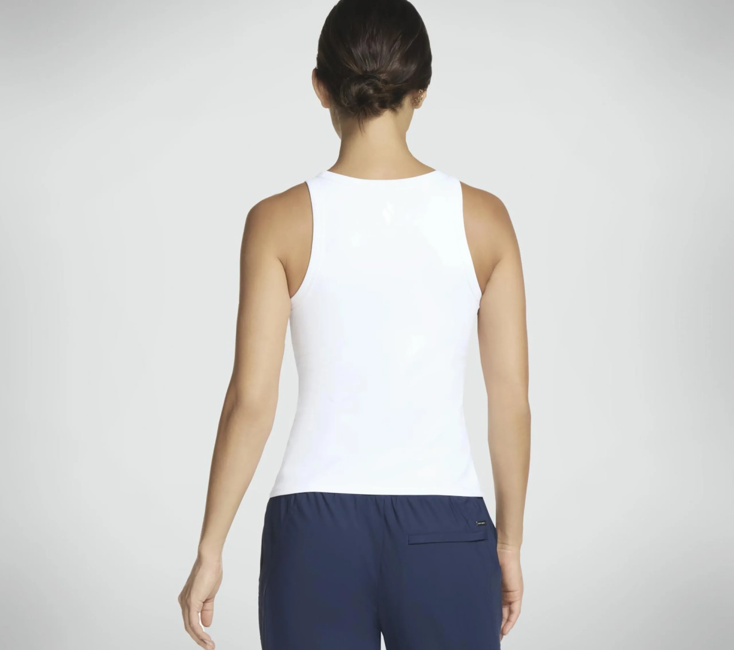go_walk_shelf_bra_tank_1.webp SKECHERS GO WALK Shelf Bra Tank BRANCO New