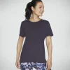 SKECHERS GODRI STRIDE Tunic Tee ROXO ESCURO Best Sale