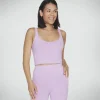 SKECHERS GOFLEX Joy Longline Bra ROXO / VIOLETA Fashion
