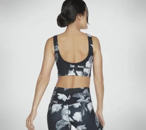 SKECHERS GOSCULPT Magnolia Dreams Longline Bra PRETO / MULTICOR Best