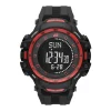 SKECHERS Grandpoint Black & Red Watch PRETO Cheap