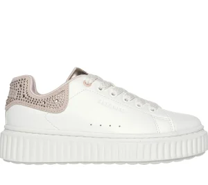 SKECHERS Hi Ridge WHITE / ROSE Hot