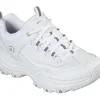 SKECHERS Iconic BRANCO / PRATEADO Clearance