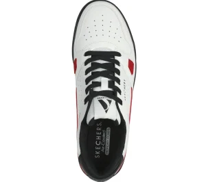 SKECHERS Koopa Court - Tiebreak BRANCO / PRETO / VERMELHO Sale