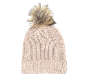 SKECHERS Marled Purl Beanie ROSA Discount