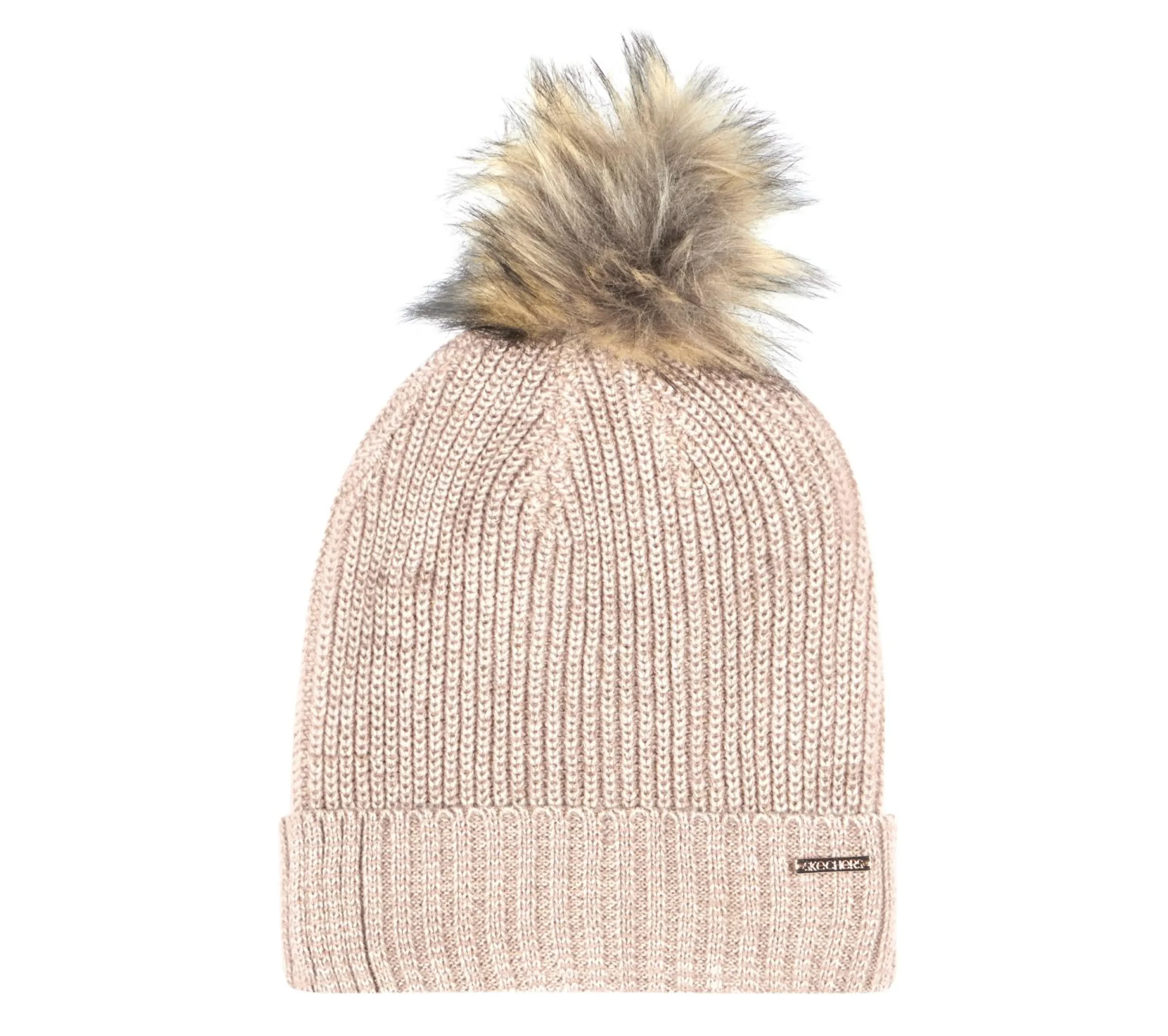 marled_purl_beanie_1.webp SKECHERS Marled Purl Beanie ROSA Discount