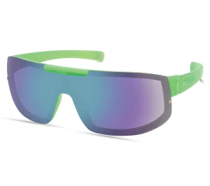 SKECHERS Matte Wrap Sunglasses VERDE Cheap