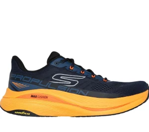 SKECHERS Max Cushioning Propulsion NAVY / LARANJA Outlet