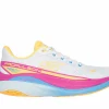 SKECHERS Max Cushioning Propulsion BRANCO / LARANJA Hot