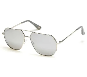 SKECHERS Metal Aviator Sunglasses PRATEADO New
