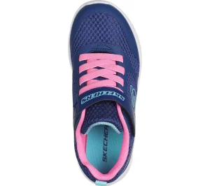 SKECHERS Microspec Max - Racer Gal NAVY / ROSA New