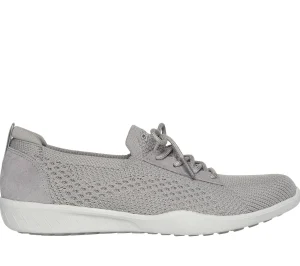 SKECHERS Newbury St - Casually CINZENTO CLARO Flash Sale