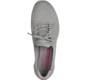 SKECHERS Newbury St - Casually CINZENTO CLARO Flash Sale