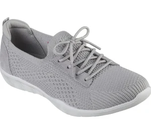 SKECHERS Newbury St - Casually CINZENTO CLARO Flash Sale