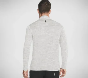 SKECHERS On The Road 1/4 Zip CINZENTO Cheap