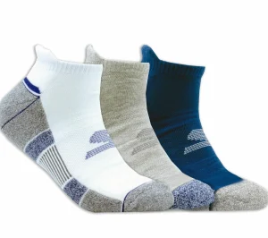 SKECHERS 3 Pack Half Terry Low Cut Socks BRANCO Clearance