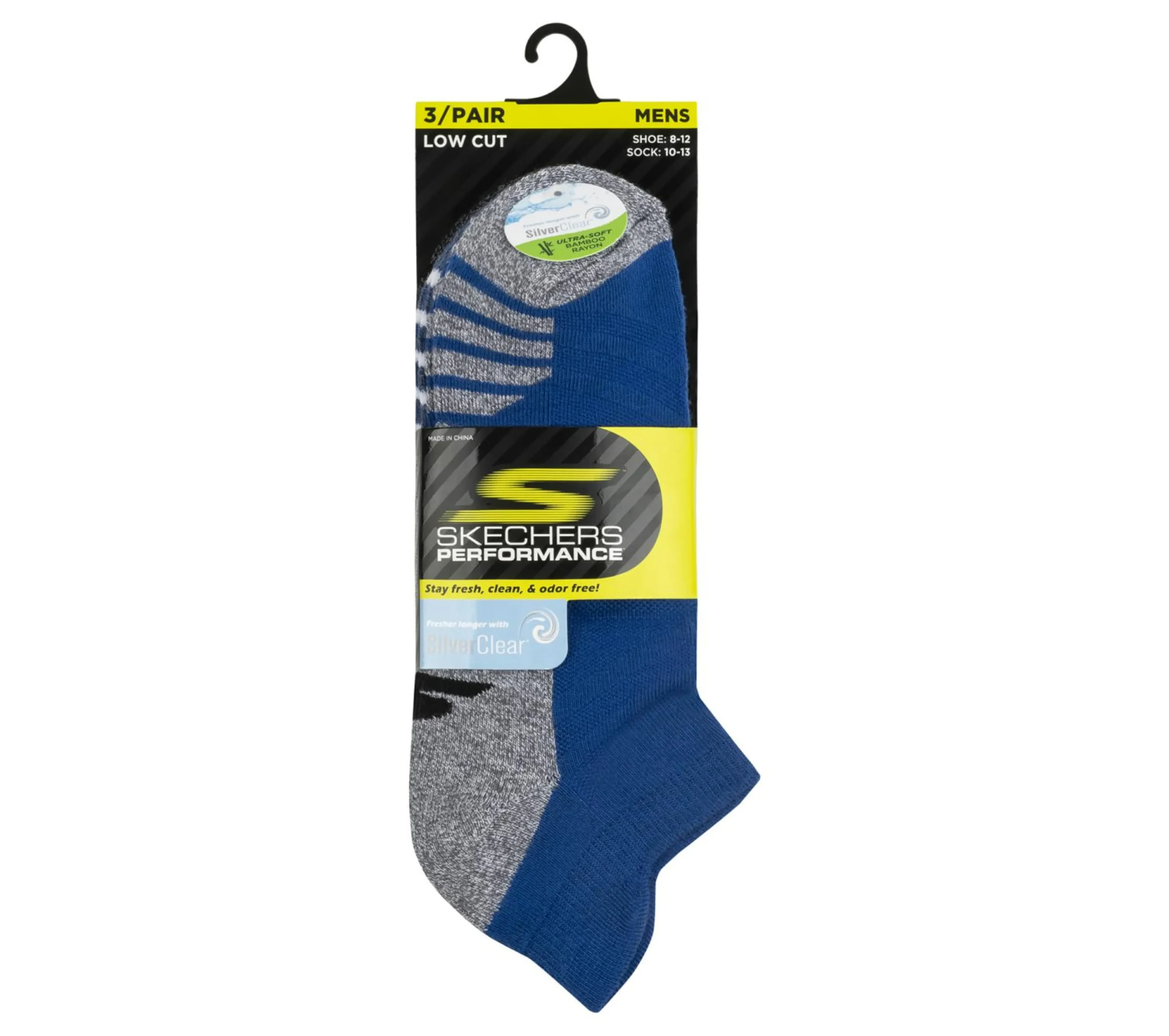 pack_low_cut_extra_terry_2.webp SKECHERS 3 Pack Low Cut Extra Terry Socks AZUL Cheap