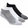 SKECHERS 3 Pack Low Cut Grip Socks CINZENTO Store