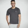 SKECHERS Performance Charge Tee PRETO / CARVÃO Hot