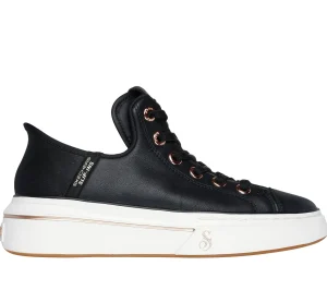 SKECHERS Premium Leather Slip-ins Snoop One - OG PRETO Clearance