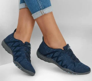 SKECHERS Relaxed Fit: Breathe-Easy - Infi-Knity NAVY Store