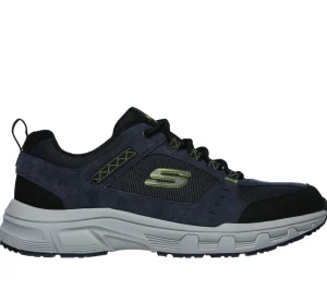 SKECHERS Relaxed Fit: Oak Canyon NAVY / LIMA New