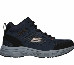 SKECHERS Relaxed Fit: Oak Canyon - Ironhide NAVY / LARANJA Shop